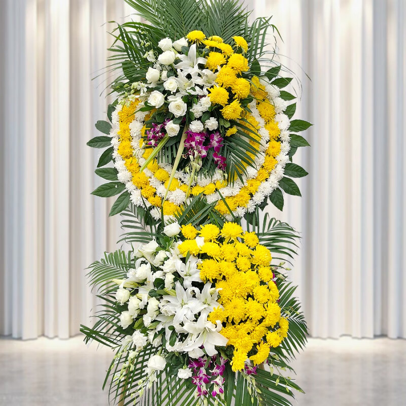 灵堂鲜花布置鲜花